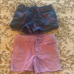 Bundle of girls shorts